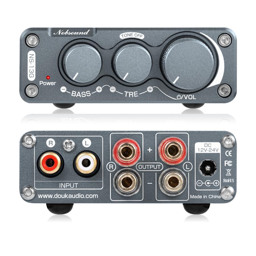 Nobsound HiFi NS-13G デジタル パワーアンプ ステレオ デスクトップ