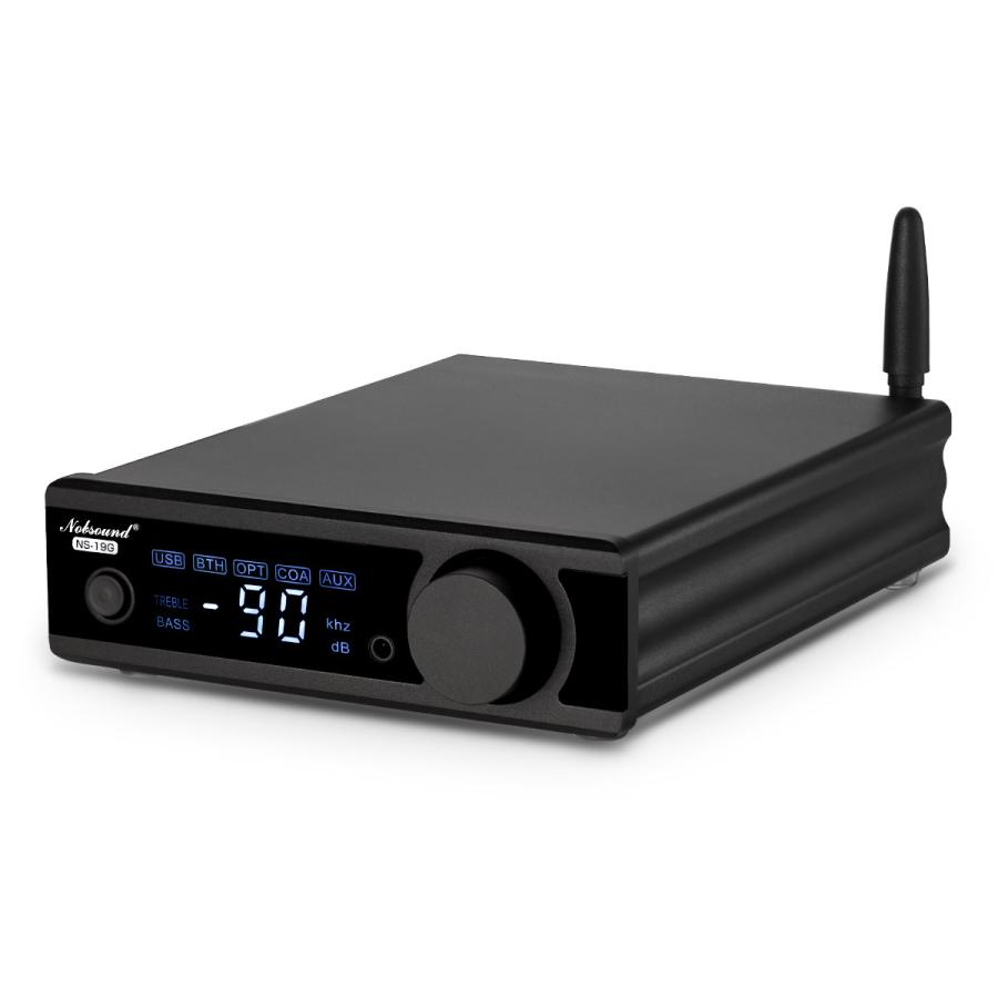 Nobsound NS-19G ステレオ Bluetooth 5.0 パワーアンプ HiFi DAC