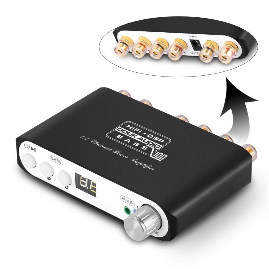 Douk Audio Q100 2.1チャンネル 重低音 高音質 サブウーファー Douk Audio Q100 2.1チャンネル 重低音 高音質 サブウーファー