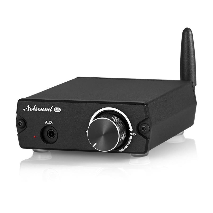 Nobsound M8 Mini Bluetooth 5.0 デジタルアンプ ステレオ レシーバー