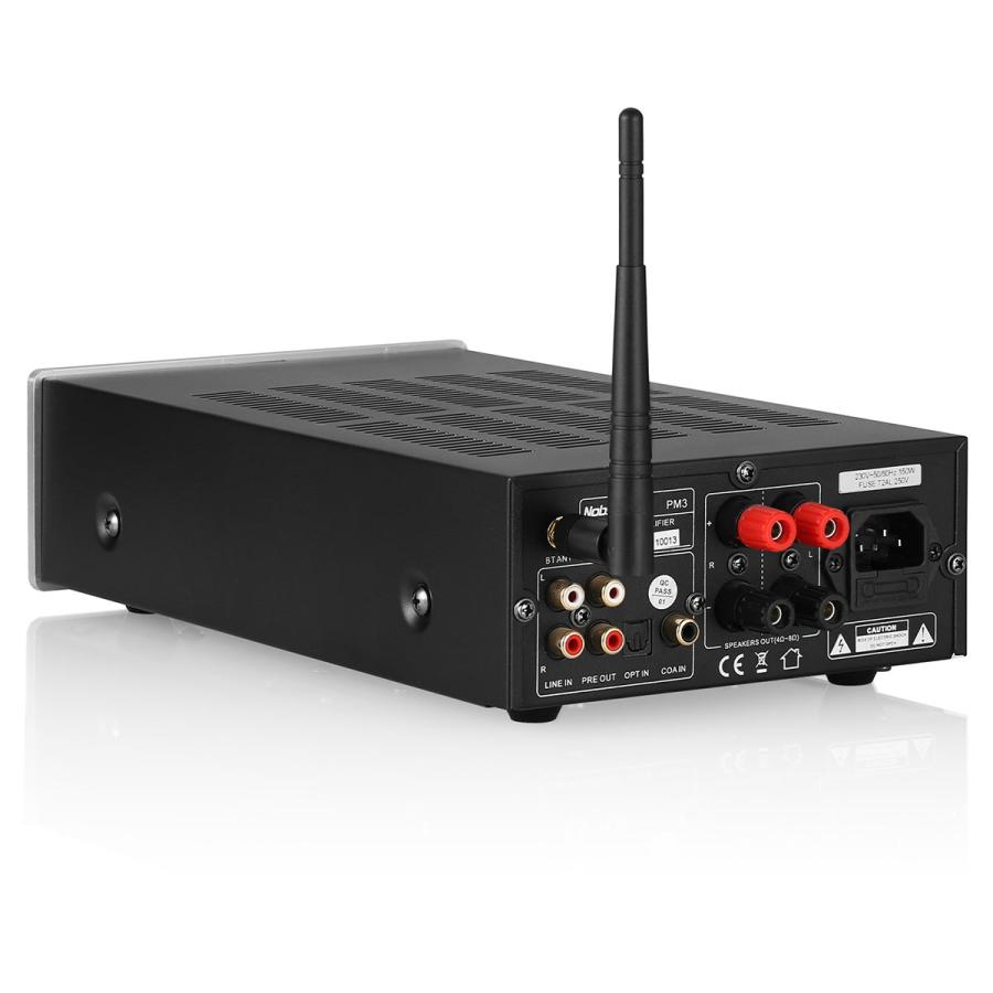 Nobsound PM3 デジタルアンプ DAC内蔵 ブルートゥース5.0 光 デジタル