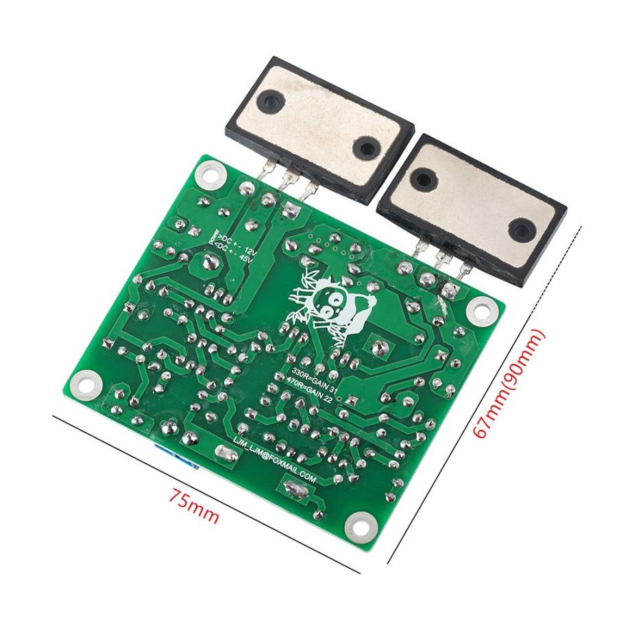 ステレオ 2.0チャンネル パワーアンプ DIYキット (SanKen ステレオ 2.0チャンネル パワーアンプ DIYキット (SanKen