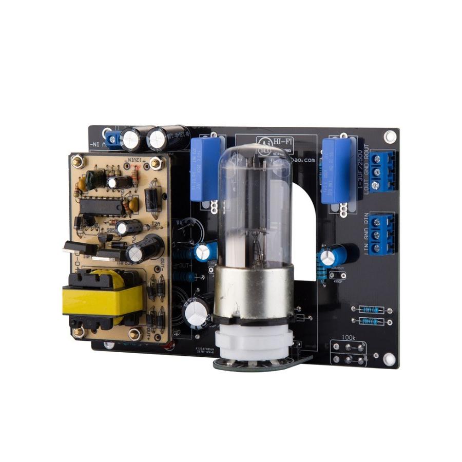 Nobsound DC12V 自動車 オーディオ 6N8P 6H8C 6SN7 真空管プリアンプ