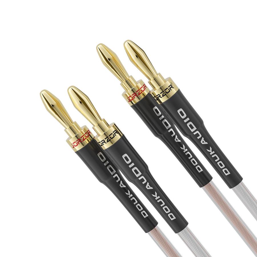 Nobsound Douk Audio 14AWG OFC スピーカーワイヤー ケーブル ワイヤー