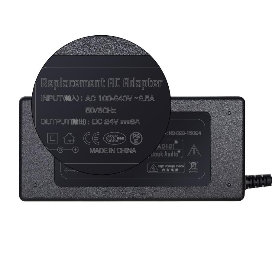 Nobsound ユニバーサル 24V @ 6A 150W AC / DC 電源アダプター Nobsound ユニバーサル 24V @ 6A 150W AC / DC 電源アダプター