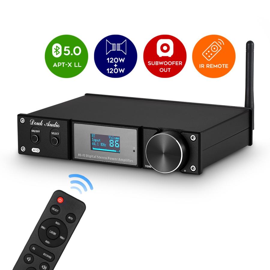 HiFi ステレオ Bluetooth 5.0 パワーアンプ サブウーファー HiFi ステレオ Bluetooth 5.0 パワーアンプ サブウーファー