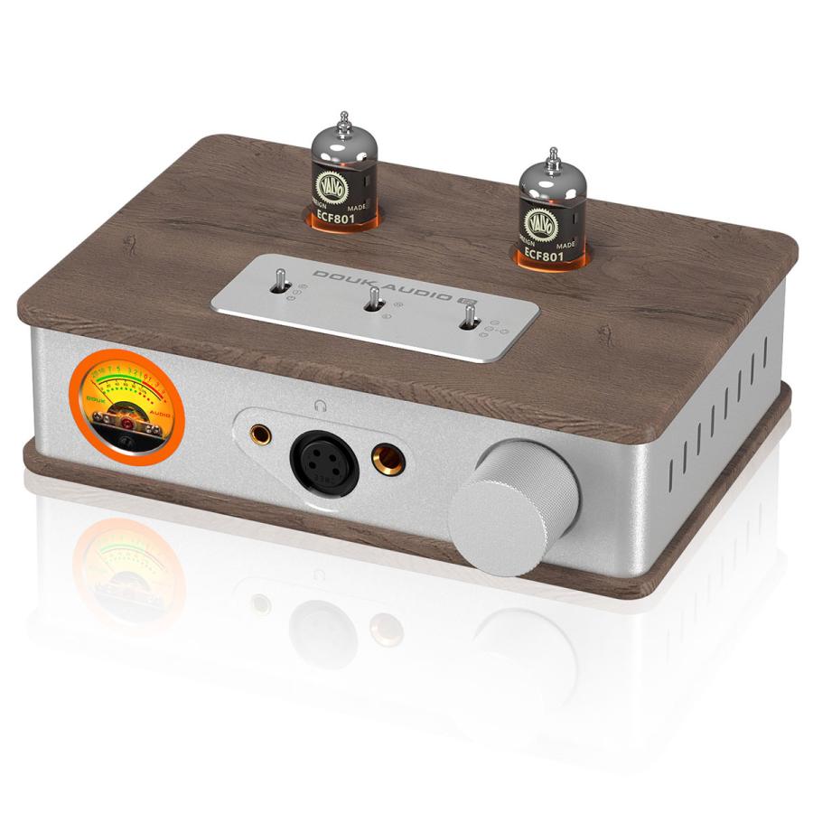 E180F 真空管ヘッドフォンアンプ 送料込 オリエントコア 1年保証 新品 Nobsound E2 HiFiECF801 真空管 ヘッドフォンアンプ XLR/4.4mm/6.35mm