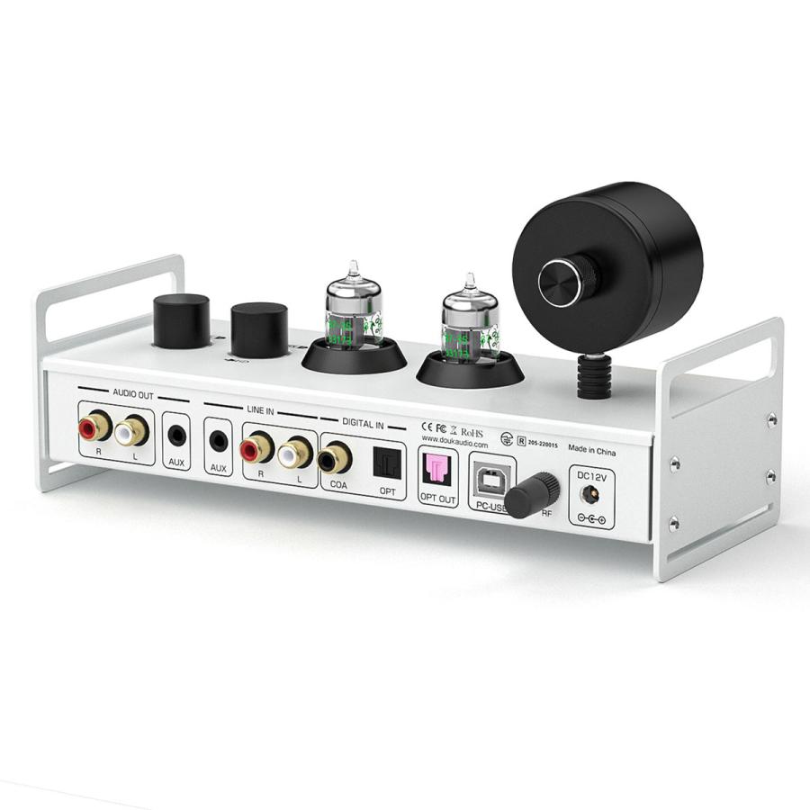 Douk Audio P1 PLUS 2CH Bluetooth JAN565 真空管プリアンプ Hi-Fi