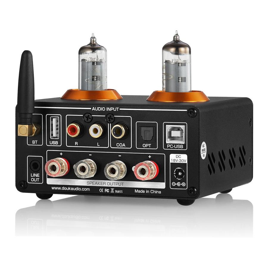 Nobsound ST-01 PRO 6K4 Bluetooth 5.0 真空管アンプ VUメーター Nobsound ST-01 PRO 6K4 Bluetooth 5.0 真空管アンプ VUメーター