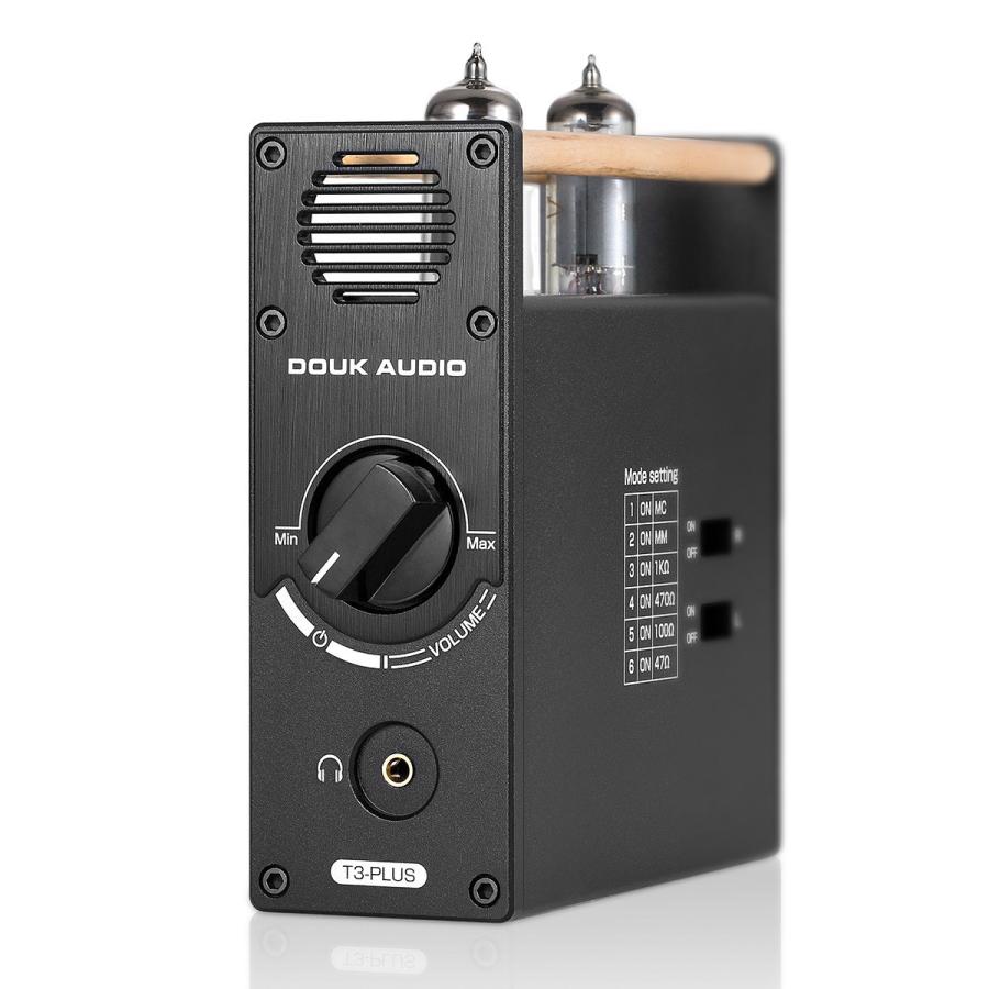 Douk Audio T3 PLUS 真空管 6A2 プリアンプ MM / MC フォノ PHONO