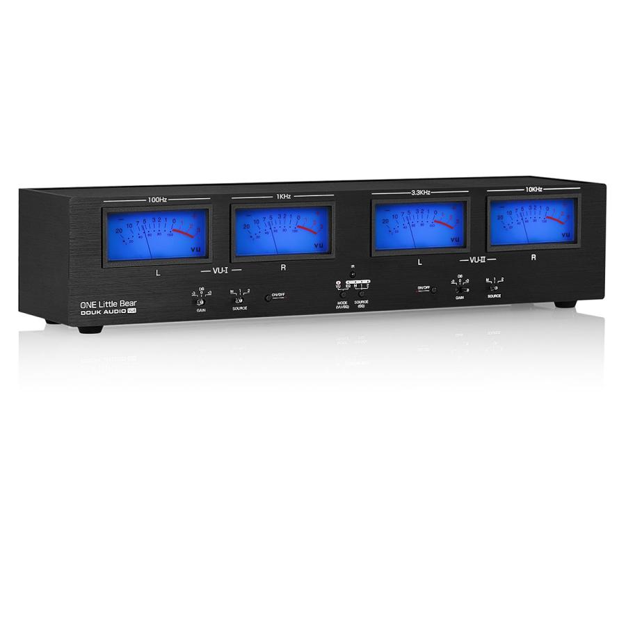 Nobsound L3 3チャンネル/VUメーター RCA セレクターボックス Nobsound 多機能 L3 3チャンネル ステレオ オーディオ ループ