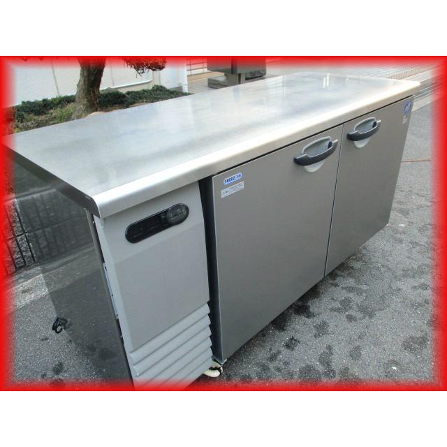 冷凍冷蔵庫 業務用 中古 台下 テーブル形2ドア 1室冷凍 サンヨー SUR-G1561CA 100V 1500×600mm 300L 厨房器機 中古良品b - 7