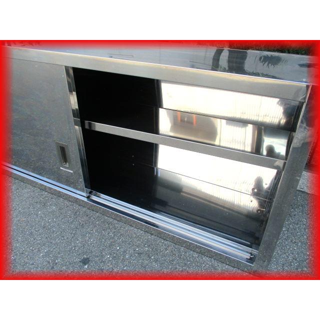 吊戸棚 中古 業務用 扉付き ステンレス 1450×350×600mm 厨房 収納 大阪