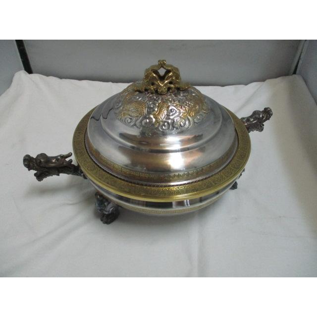 中古良品 業務用 キャセロール 蓋つき 中華料理 盛り付けに 