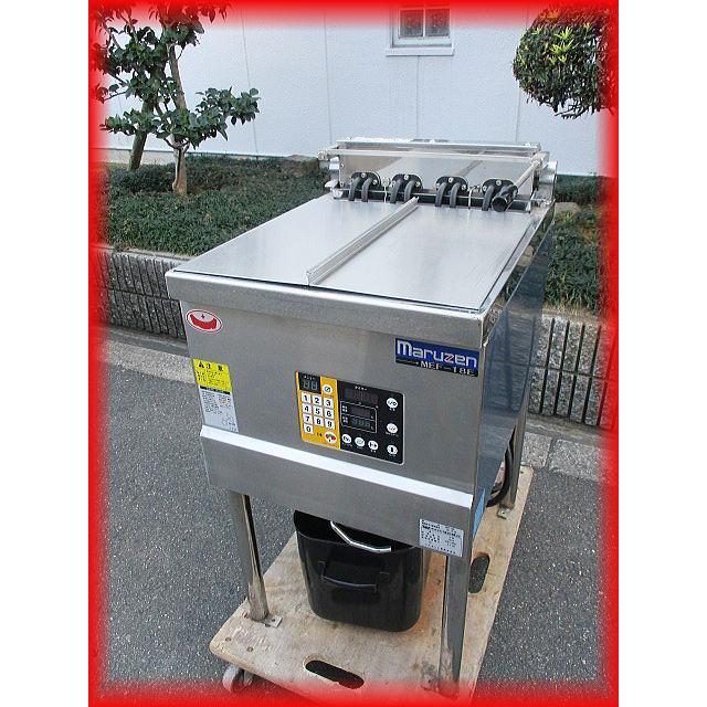 送料無料 電気フライヤー 業務用 18L 1槽 マルゼン MEF-18E 2020年製 