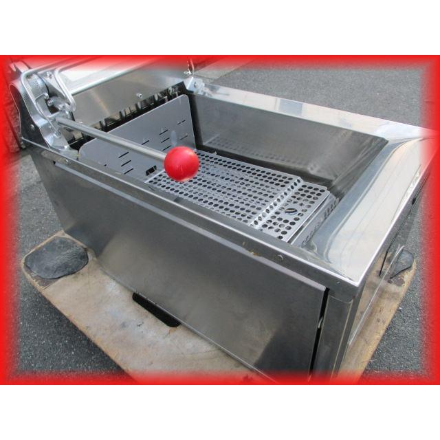 電気フライヤー 業務用 13L 1槽 ホシザキ FL-13TB 2017年 3相200V