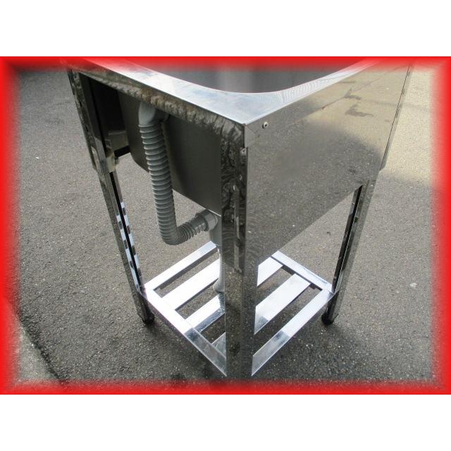 シンク 業務用1槽シンク 流し台 中古 ステンレス 450×450mm シンク 業務用1槽シンク 流し台 中古 ステンレス 450×450mm