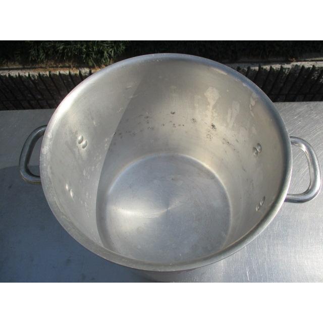 中古良品 業務用 飲食店 アルミ鍋 寸胴鍋 KING-POTS 24cm 11リットル 