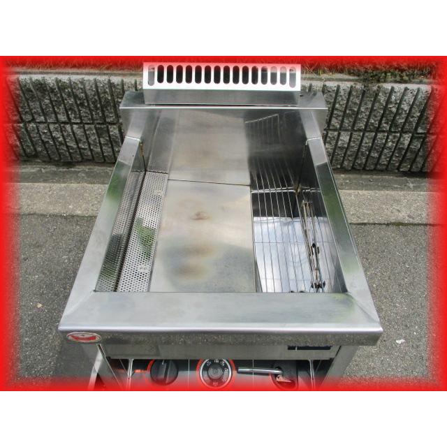 送料無料 フライヤー 業務用 12L 1槽 卓上型 中古 マルゼン MGF