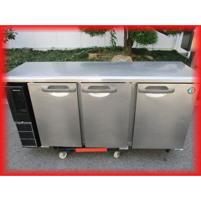 ホシザキ 業務用 台下冷蔵庫 コールドテーブル 3面扉 240L 2009年 100V RT-150PTE 清掃済 USED です 業務用 コールドテーブル(テーブル型冷凍冷蔵庫)｜業務用の厨房機器