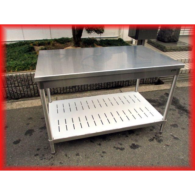 作業台 業務用 ステンレス タニコー 1200×750mm 中古 棚付き 厨房用品