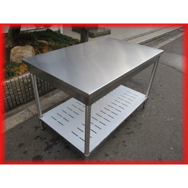 作業台 業務用 ステンレス タニコー 1200×750mm 中古 棚付き 作業台 業務用 ステンレス タニコー 1200×750mm 中古 棚付き