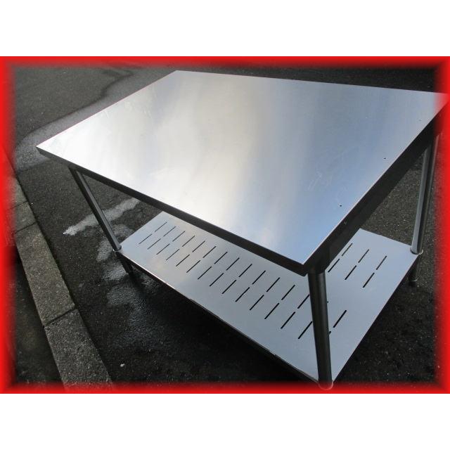 作業台 業務用 ステンレス タニコー 1200×750mm 中古 棚付き 厨房用品 