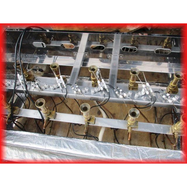 送料無料 マイコン式全自動釜飯炊飯機 10口 LPガス 100V 中古 TDXB-10