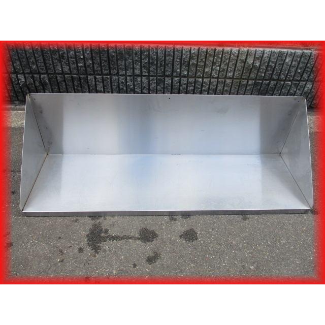 吊り棚 三角吊り棚 中古 業務用 ステンレス 1150×350×350mm 厨房