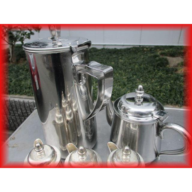 中古良品 業務用 喫茶店 ステンレス製 ミルクポット ウォーター