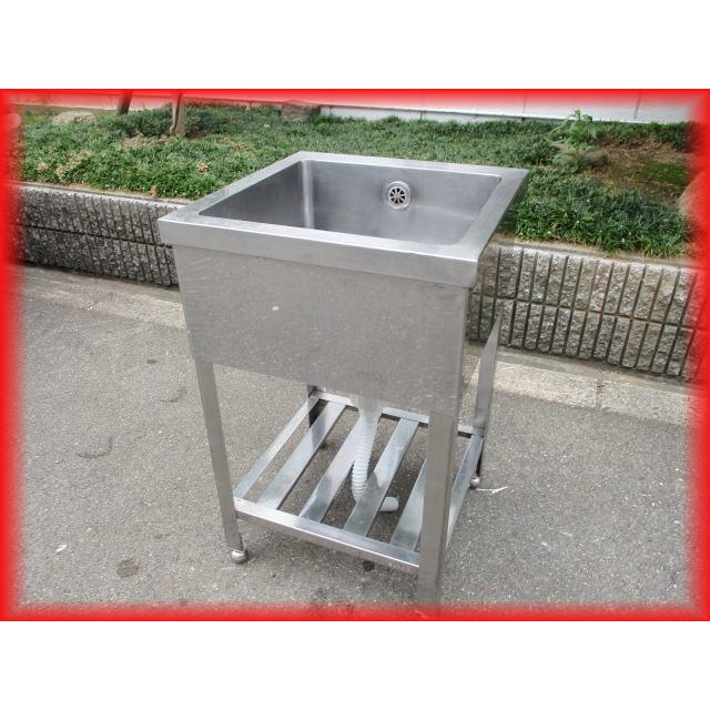 厨房用品　1槽シンク　庭にも　W900 中古 厨房用品 1槽シンク 庭にも W900 中古