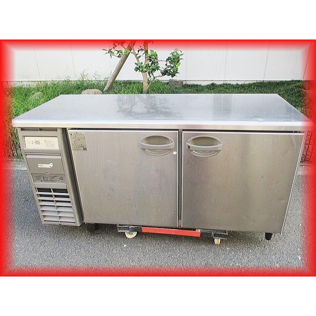 冷凍冷蔵庫 業務用 中古 台下 テーブル形 2ドア 1×1室 フクシマ YRC 