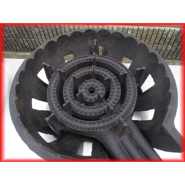 鋳物コンロ 業務用 3重 LP プロパンガス3連 バーナー カネイ 鋳物コンロ 業務用 3重 LP プロパンガス3連 バーナー カネイ