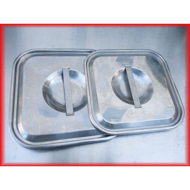 角キッチンポット3個 角ポット3個セット YUKIWA(三宝）21・19.5cm 赤川19cm 業務用