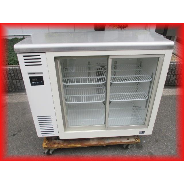 冷蔵ショーケース 業務用 中古美品 ガラススライド扉 2024年製 151L 