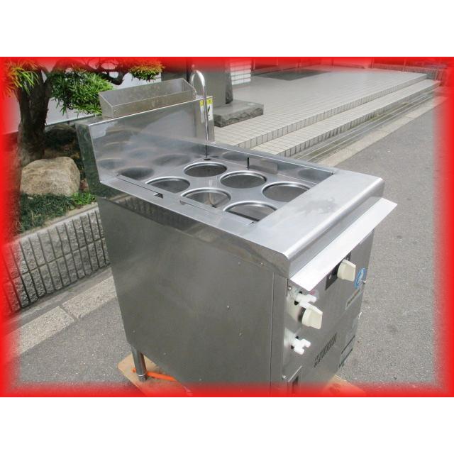 ゆで麺器 業務用 6テボ ハイパーケトル 450×650mm 都市ガス 2019年製