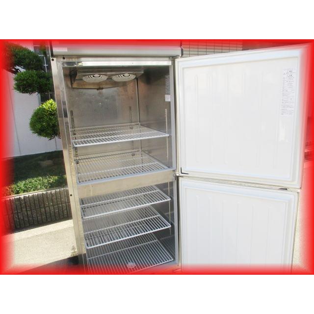 冷凍庫 タテ型2面 ダイワ 業務用 中古 750×800×1905 インバーター 639L 
