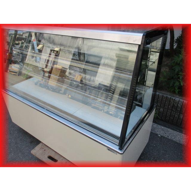 ケーキ 冷蔵ショーケース ケーキケース お惣菜 中古 背面引戸 1500×652 