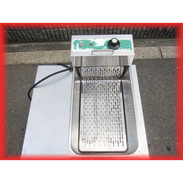 中古　オシキリ電気卓上フライヤー 中古 オシキリ電気卓上フライヤー