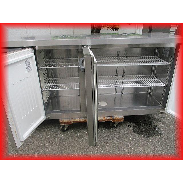 冷蔵庫 業務用 中古 3ドア 台下冷蔵庫 フクシマ 1500×450mm 231L LCU 