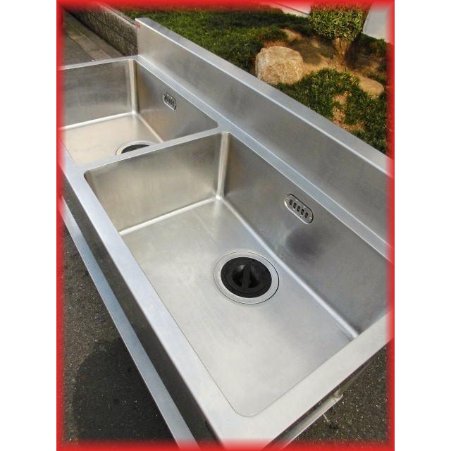 シンク 業務用 2槽シンク 流し台 ステンレス マルゼン 1500×600 シンク 業務用 2槽シンク 流し台 ステンレス マルゼン 1500×600