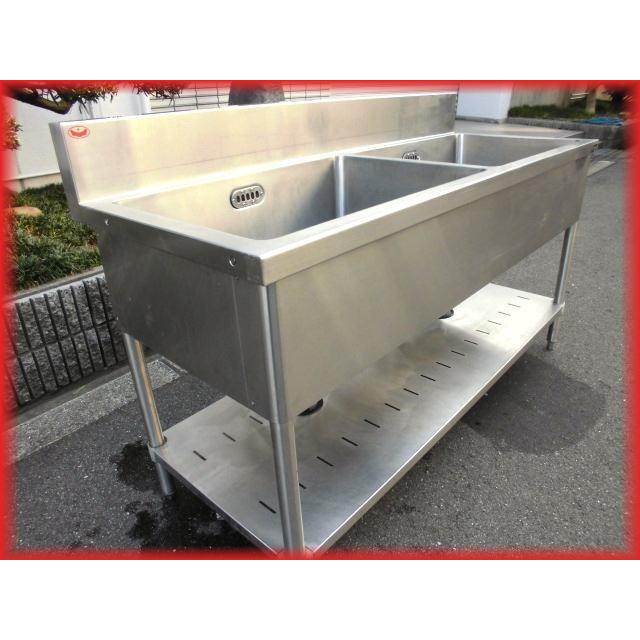 シンク 業務用 2槽シンク 流し台 ステンレス マルゼン 1500×600 シンク 業務用 2槽シンク 流し台 ステンレス マルゼン 1500×600