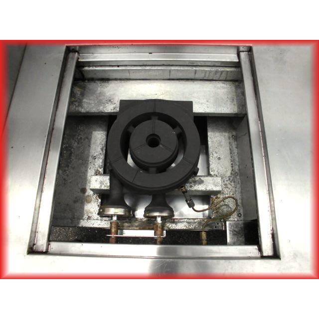 ガスコンロ 中古 2口 ガスローレンジ スープレンジ タニコー TGL-1220 