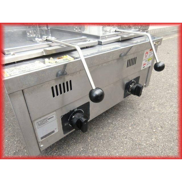 餃子グリラー 中古 業務用 2連 ガス 餃子焼器 タニコー N-TCZ 餃子グリラー 中古 業務用 2連 ガス 餃子焼器 タニコー N-TCZ