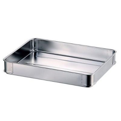 餃子バット　そばバット　特大　50mm　本体2個ふた1個　AG　18-8 餃子バット そばバット 特大 50mm 本体2個ふた1個 AG 18-8