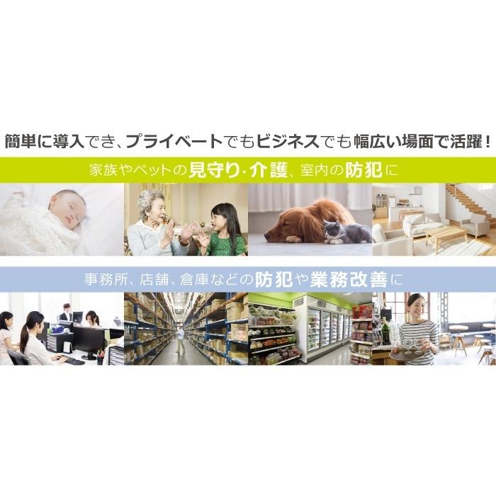 CUSTOM（カスタム） 温湿度計センサー付 IPカメラ IPC