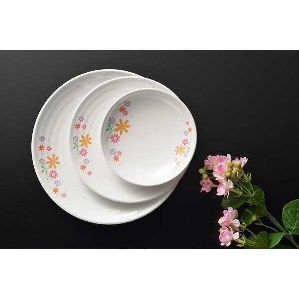 エンテック メラミン和食器 花束（ブーケ） BU-115 深丸皿20cm : 厨房