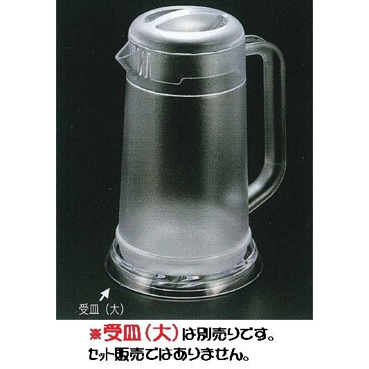 本間冬治工業(株) 弁慶 ウォーターピッチャー 丸型 2.1L クリアー