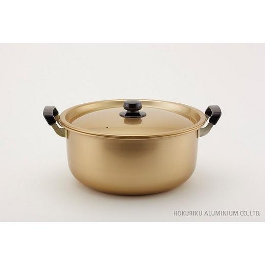 北陸アルミニウム(株) ホクア 純しゅう酸 味づくし（料理用鍋） 37cm