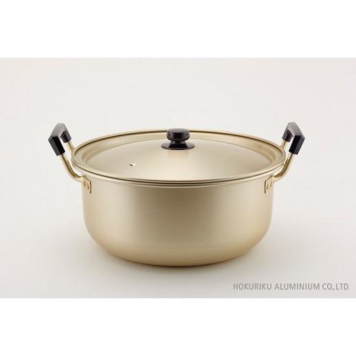北陸アルミニウム(株)　ホクア　純しゅう酸　味づくし（料理用鍋）　40cm